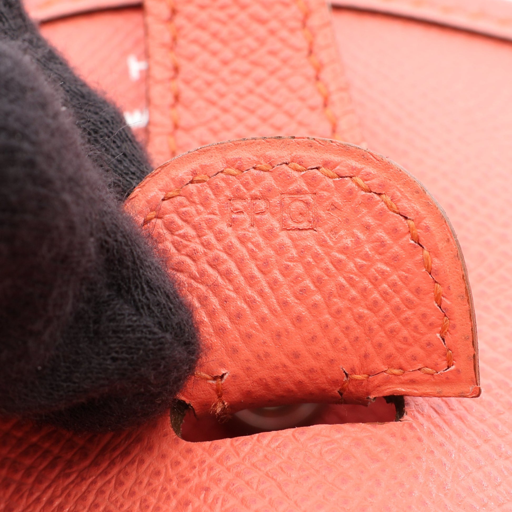 エヴリン 3 トロワ PM フラミンゴ ショルダーバッグ ヴォーエプソン ピンク シルバー金具 □Q刻印 エルメス バッグ HERMES