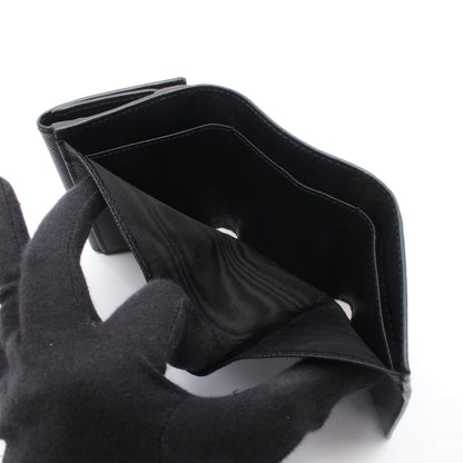 SAFFIANO TRIANG 三つ折り財布 サフィアーノレザー ブラック プラダ