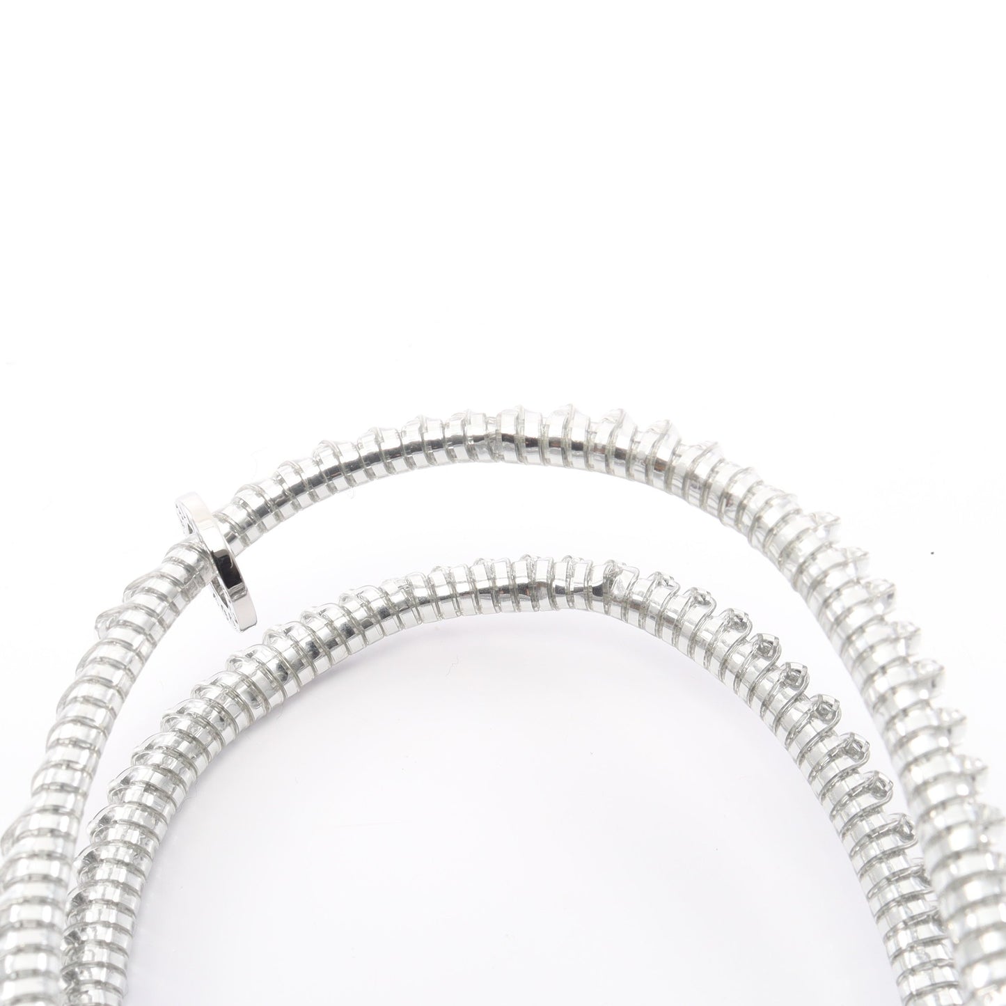 ワイヤーバッグ 2WAY ハンドバッグ PVC シルバー アンテプリマ