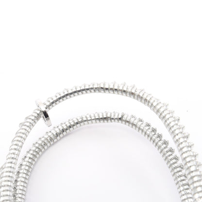 ワイヤーバッグ 2WAY ハンドバッグ PVC シルバー アンテプリマ