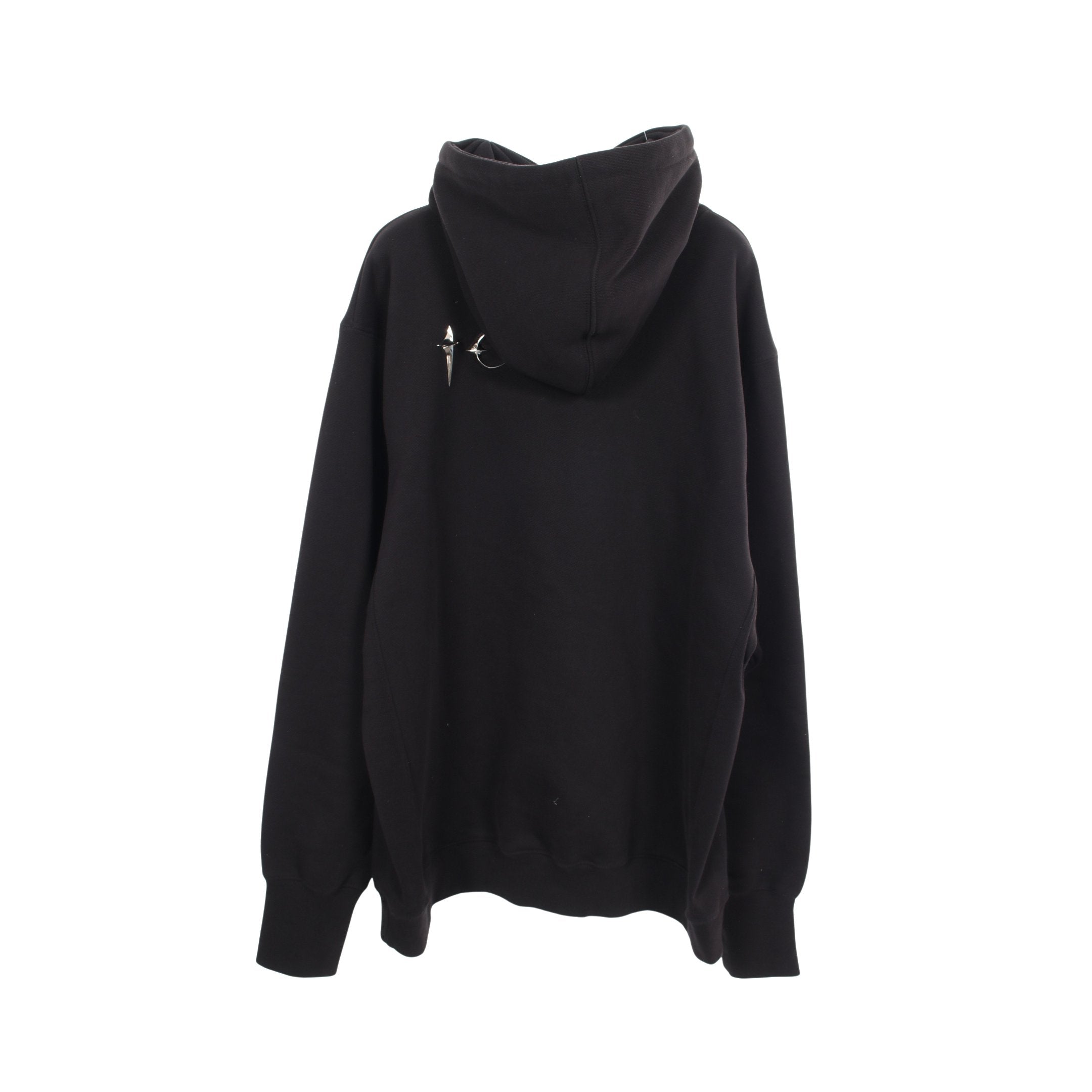 ARMOR HOODIE プルオーバーパーカー コットン ブラック サグクラブ – RECLO