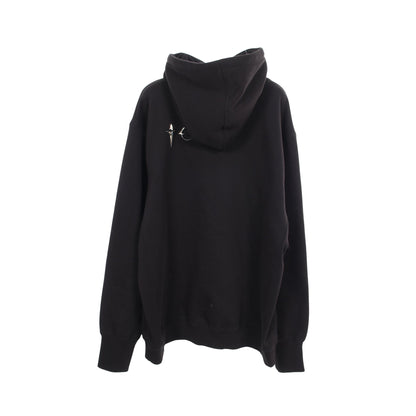 ARMOR HOODIE プルオーバーパーカー コットン ブラック サグクラブ