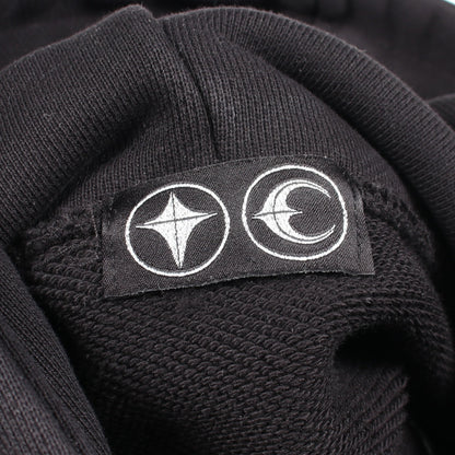 ARMOR HOODIE プルオーバーパーカー コットン ブラック サグクラブ