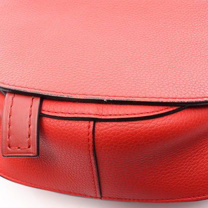 GATE BAG ゲートバッグ スモール ショルダーバッグ レザー レッド ロエベ バッグ LOEWE