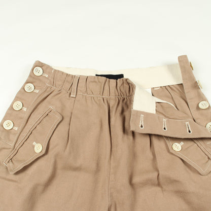 クロップド デニムパンツ コットン ベージュ トリココムデギャルソン ボトムス tricot COMME des GARCONS