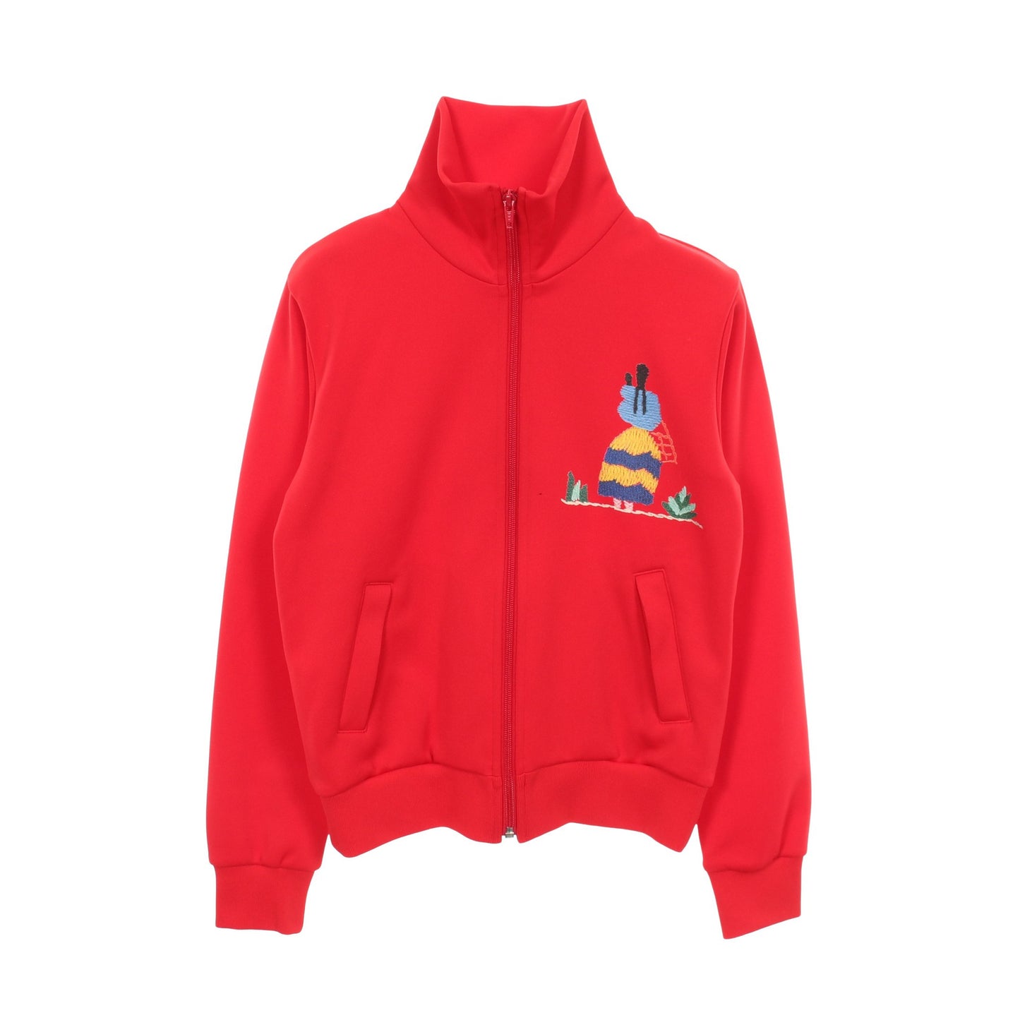 バックプリント トラックジャケット レッド コムデギャルソンガール