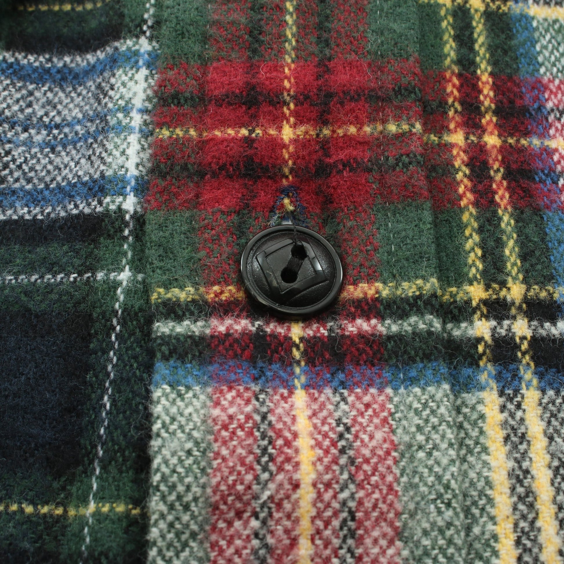 チェック柄 フリンジ シャツ コットン ダークグリーン マルチカラー ポロラルフローレン トップス Polo Ralph Lauren