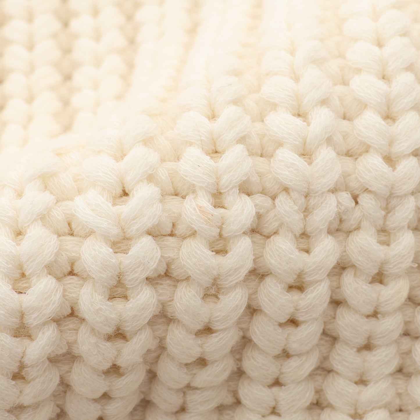 TRICOT COLLO A BARCHET ナイロン切替 セーター コットン ナイロン ホワイト ブラック モンクレール