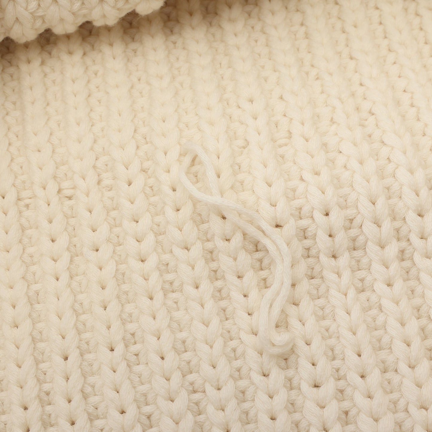 TRICOT COLLO A BARCHET ナイロン切替 セーター コットン ナイロン ホワイト ブラック モンクレール