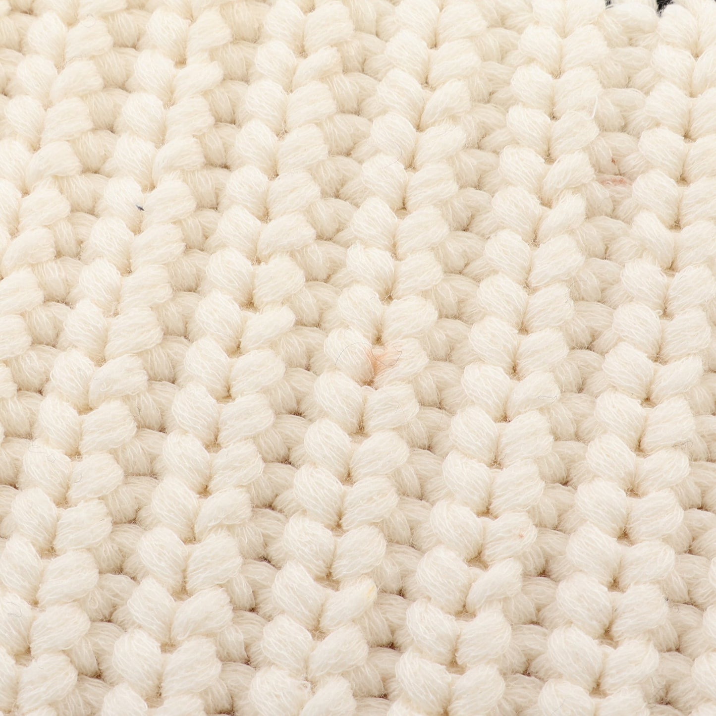 TRICOT COLLO A BARCHET ナイロン切替 セーター コットン ナイロン ホワイト ブラック モンクレール