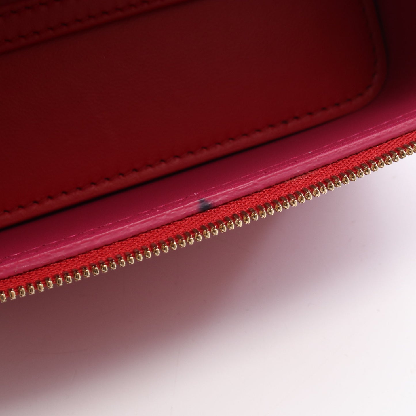Serpenti Forever セルペンティ フォーエバー 2WAY バニティバッグ レザー レッド ブルガリ