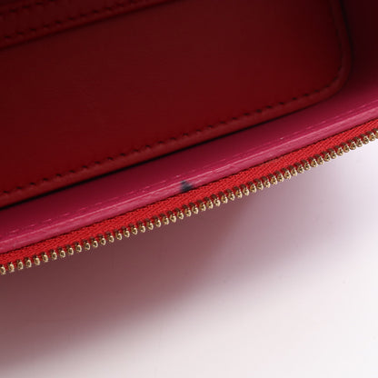 Serpenti Forever セルペンティ フォーエバー 2WAY バニティバッグ レザー レッド ブルガリ