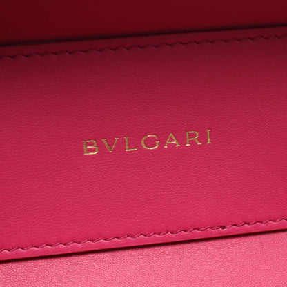Serpenti Forever セルペンティ フォーエバー 2WAY バニティバッグ レザー レッド ブルガリ