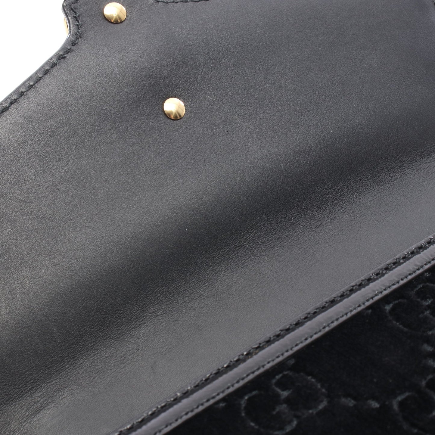 シルヴィ シェリーライン GG柄 2WAY ショルダーバッグ ベロア エナメルレザー ブラック マルチカラー グッチ バッグ GUCCI