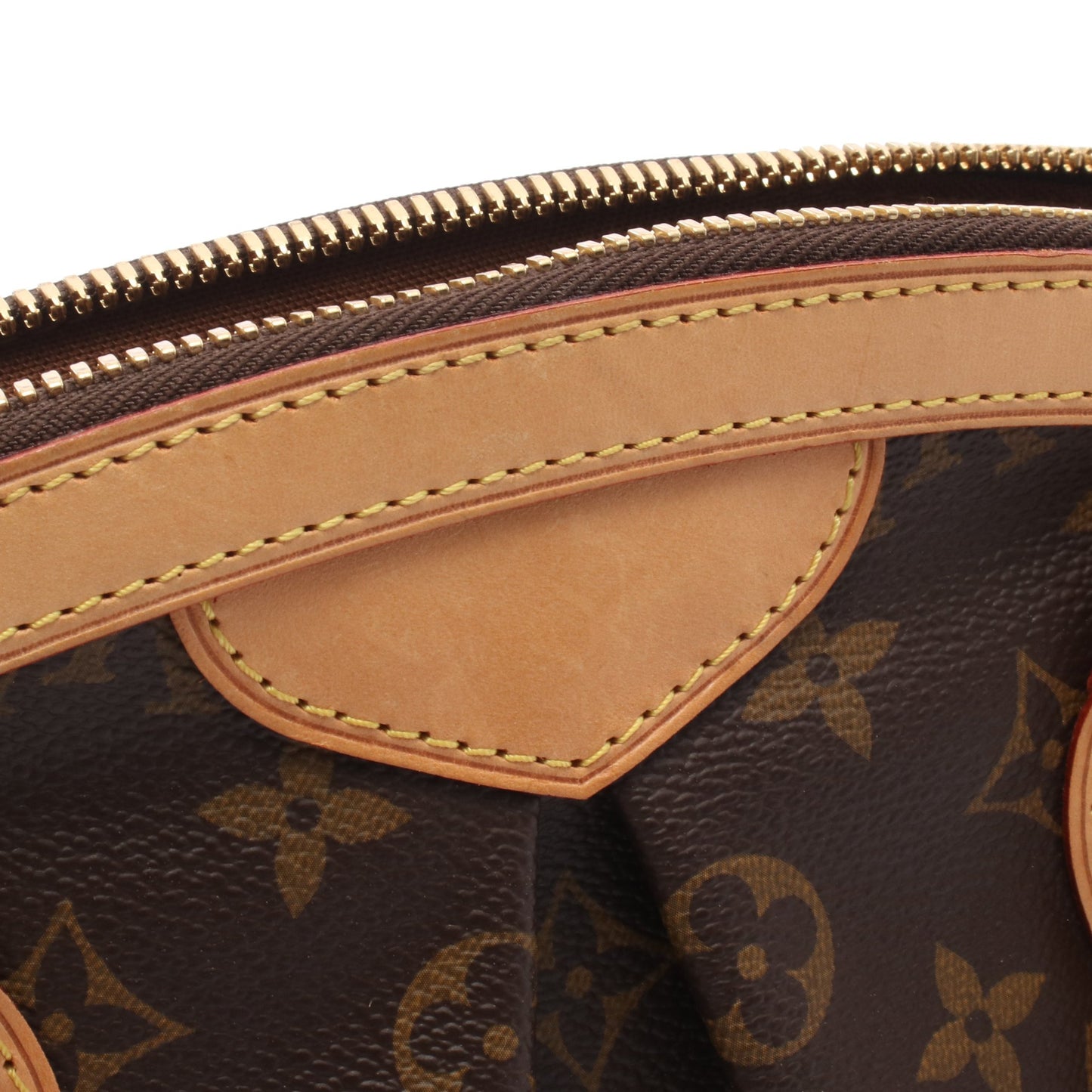 ティヴォリPM モノグラム ハンドバッグ PVC レザー ブラウン ルイヴィトン バッグ LOUIS VUITTON