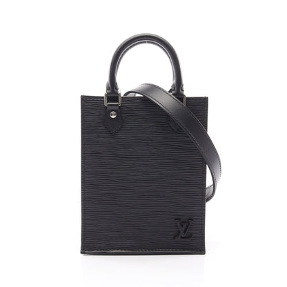 プティット サックプラ エピ ノワール 2WAY ハンドバッグ レザー ブラック ルイヴィトン バッグ LOUIS VUITTON