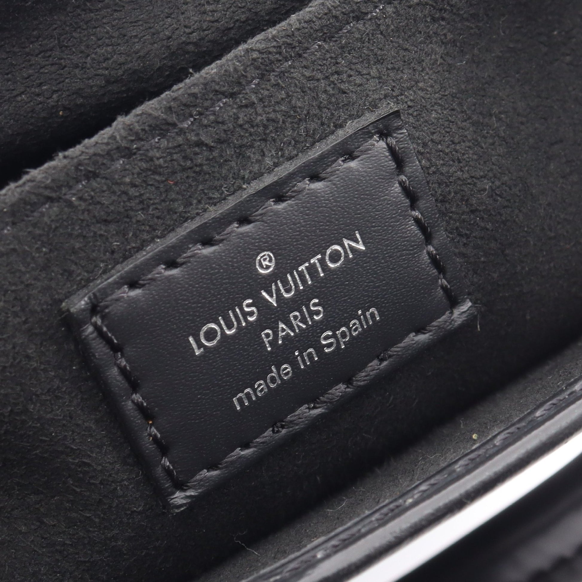 プティット サックプラ エピ ノワール 2WAY ハンドバッグ レザー ブラック ルイヴィトン バッグ LOUIS VUITTON