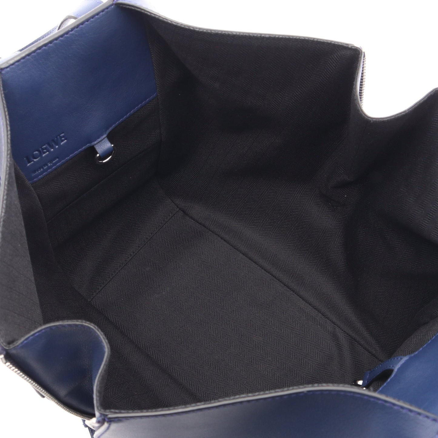 HAMMOCK SMALL ハンモック スモール 2WAY ハンドバッグ レザー ダークブルー ロエベ