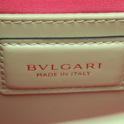 セルペンティ フォーエバー スモール チェーンショルダーバッグ レザー ライトグリーン ブルガリ バッグ BVLGARI