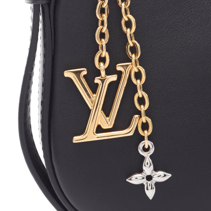 ポシェット LV ブルーム ノワール ショルダーバッグ レザー ブラック ルイヴィトン