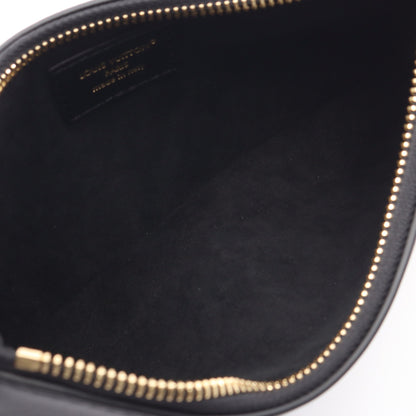 ポシェット LV ブルーム ノワール ショルダーバッグ レザー ブラック ルイヴィトン