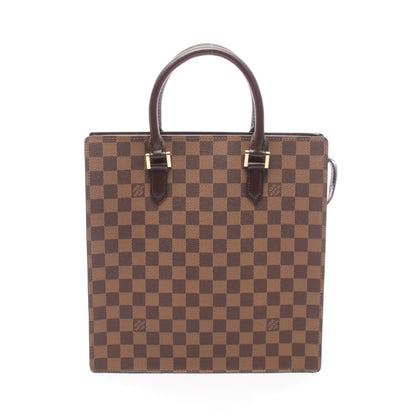 ヴェニスPM ダミエエベヌ ハンドバッグ トートバッグ PVC レザー ブラウン ルイヴィトン バッグ LOUIS VUITTON