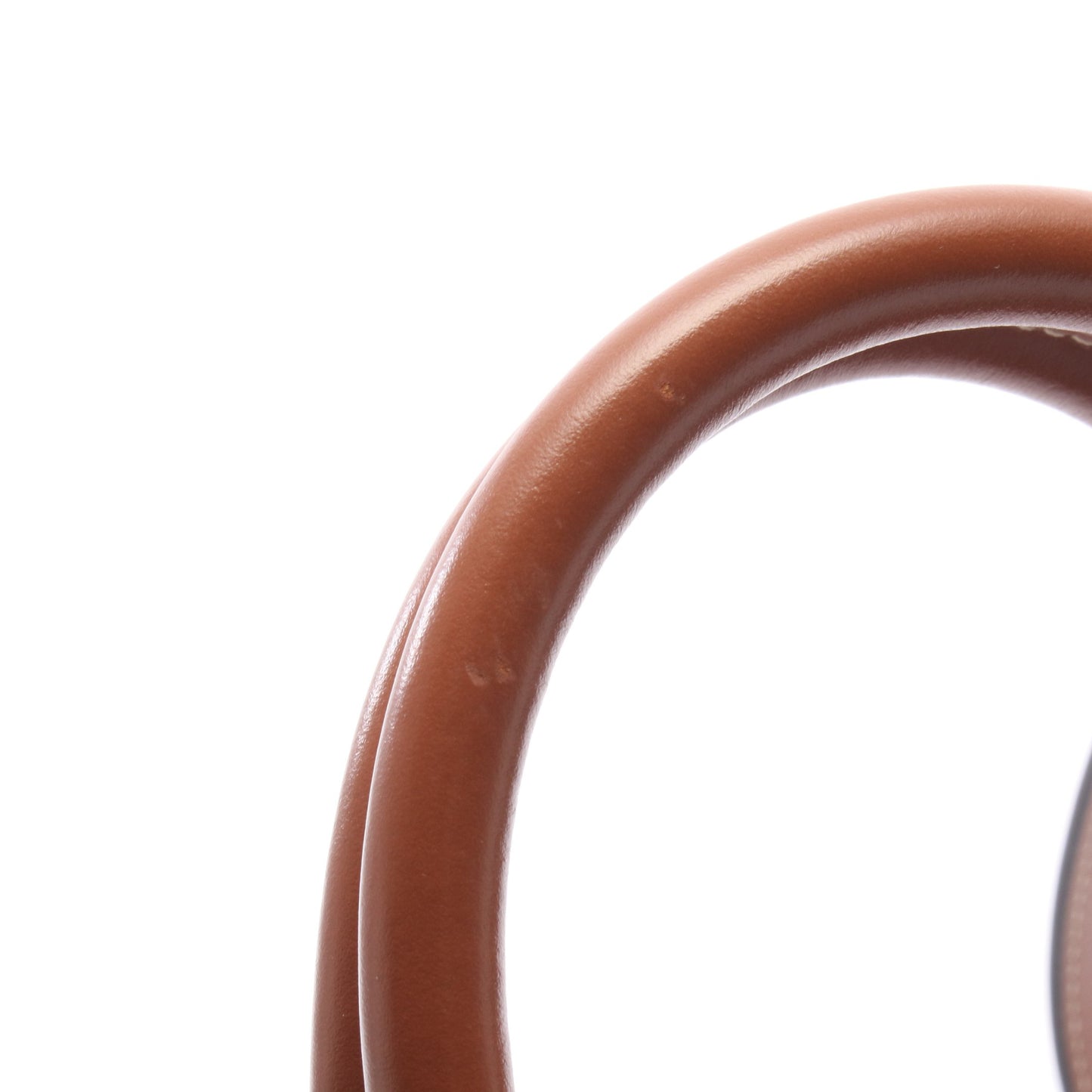 ミニ バーティカル カバ トリオンフ 2WAY ハンドバッグ PVC レザー アイボリー ブラウン セリーヌ