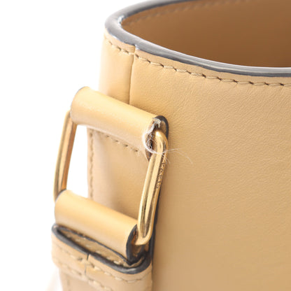 マイヨン トリオンフ バケットバッグ ショルダーバッグ レザー ベージュ セリーヌ