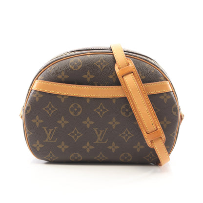 ブロワ モノグラム ショルダーバッグ PVC レザー ブラウン ルイヴィトン