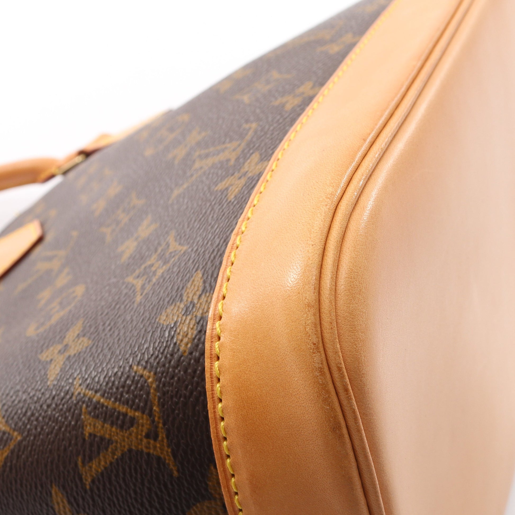 アルマPM モノグラム ハンドバッグ PVC レザー ブラウン ルイヴィトン バッグ LOUIS VUITTON