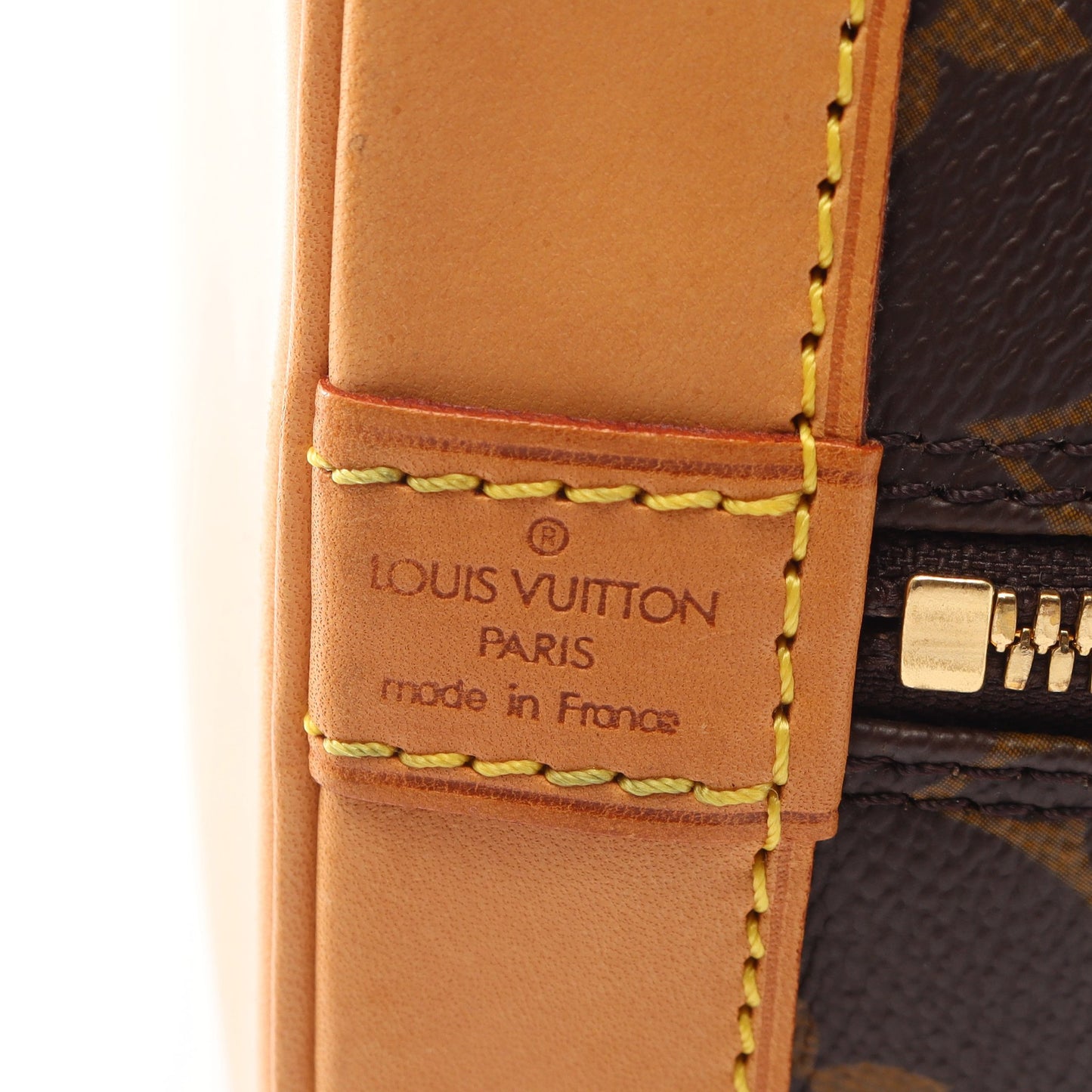 アルマPM モノグラム ハンドバッグ PVC レザー ブラウン ルイヴィトン バッグ LOUIS VUITTON