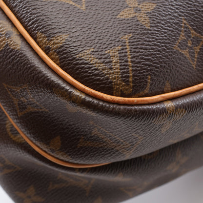 リポーターPM モノグラム ショルダーバッグ PVC レザー ブラウン ルイヴィトン バッグ LOUIS VUITTON