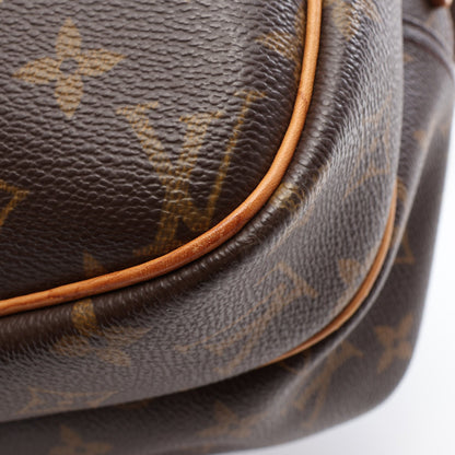 リポーターPM モノグラム ショルダーバッグ PVC レザー ブラウン ルイヴィトン バッグ LOUIS VUITTON