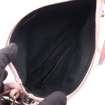 LE CAGOLE ルカゴール クラッチバッグ レザー ピンク バレンシアガ