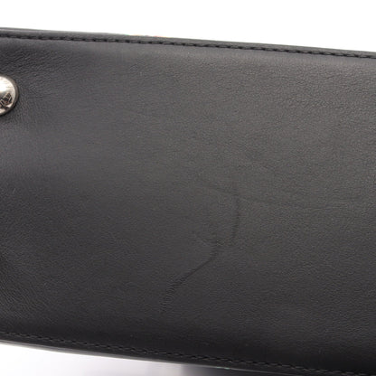 カプシーヌPM Blossom 2WAY ハンドバッグ レザー ブラック マルチカラー ルイヴィトン