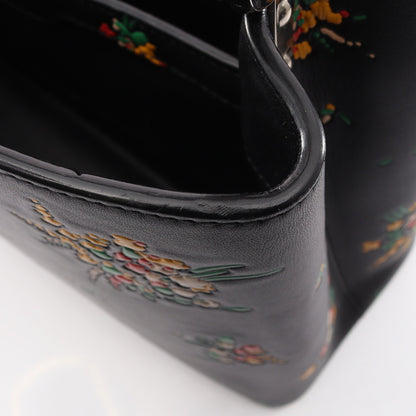 カプシーヌPM Blossom 2WAY ハンドバッグ レザー ブラック マルチカラー ルイヴィトン