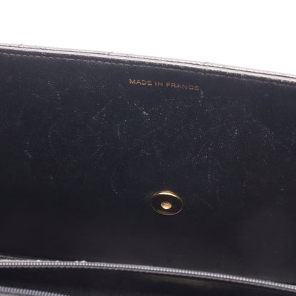 マトラッセ チェーンショルダーバッグ キャビアスキン ブラック ゴールド金具 シャネル バッグ CHANEL