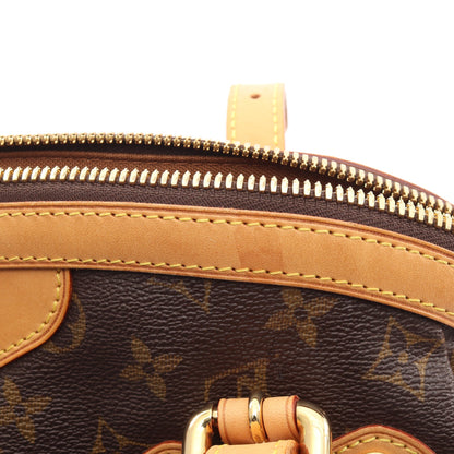 ティヴォリGM モノグラム ハンドバッグ PVC レザー ブラウン ルイヴィトン バッグ LOUIS VUITTON