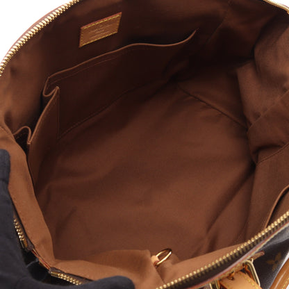 ティヴォリGM モノグラム ハンドバッグ PVC レザー ブラウン ルイヴィトン バッグ LOUIS VUITTON
