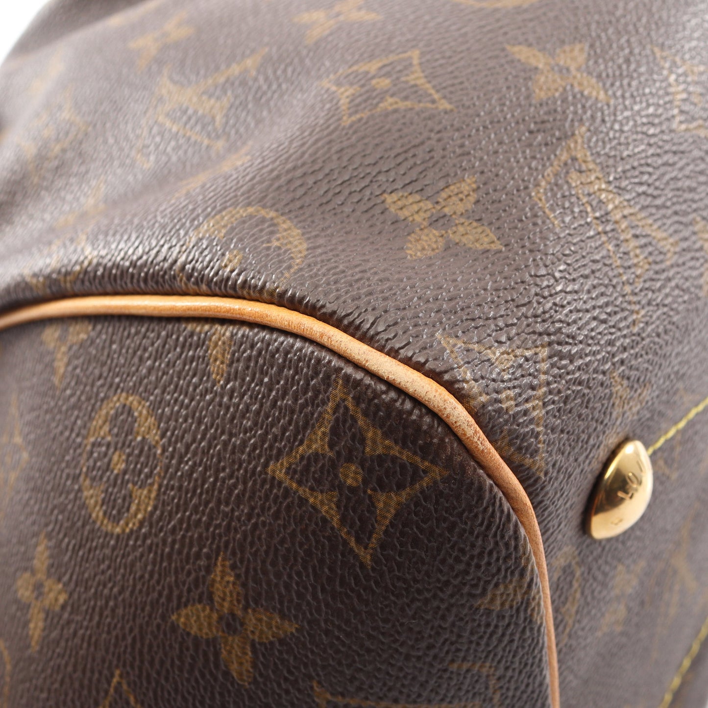 ティヴォリGM モノグラム ハンドバッグ PVC レザー ブラウン ルイヴィトン バッグ LOUIS VUITTON