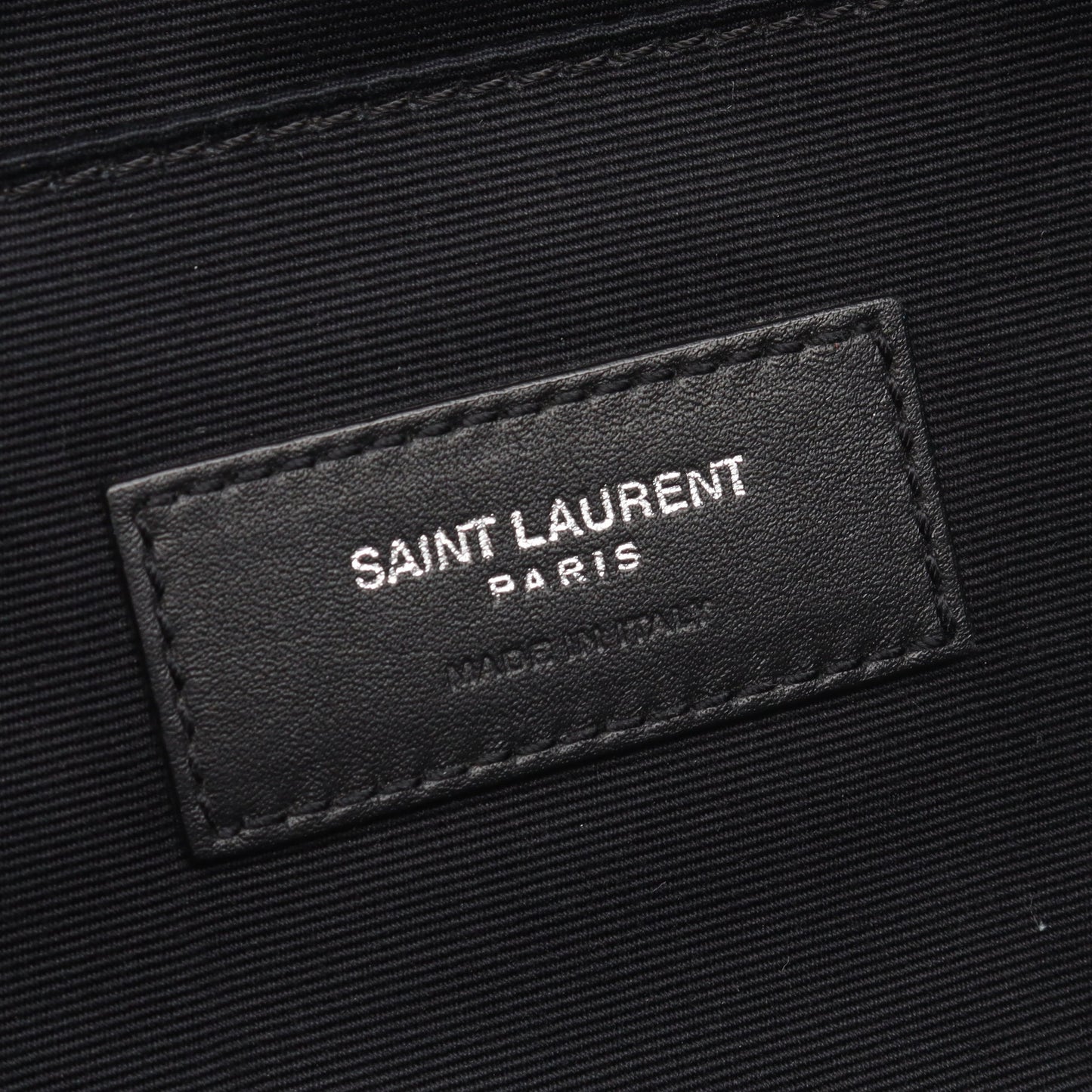 カサンドラ クラシック モノグラム ボディバッグ ウエストバッグ レザー ブラック サンローランパリ バッグ SAINT LAURENT PARIS
