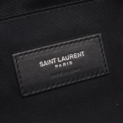 カサンドラ クラシック モノグラム ボディバッグ ウエストバッグ レザー ブラック サンローランパリ バッグ SAINT LAURENT PARIS