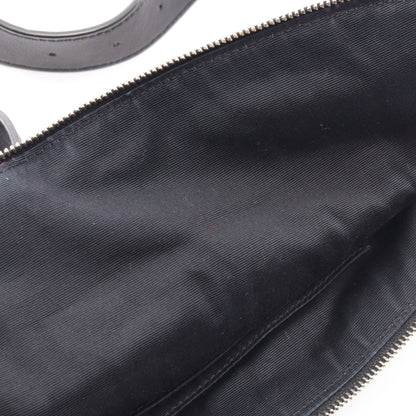 カサンドラ クラシック モノグラム ボディバッグ ウエストバッグ レザー ブラック サンローランパリ バッグ SAINT LAURENT PARIS
