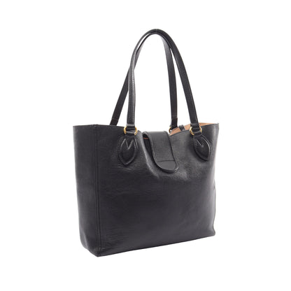 DAHLIA ダリア ハンドバッグ トートバッグ レザー ブラック グッチ