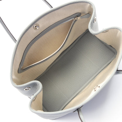 ガーデンパーティTPM グリパンタン ハンドバッグ トートバッグ ネゴンダ グレー シルバー金具 K刻印 エルメス バッグ HERMES
