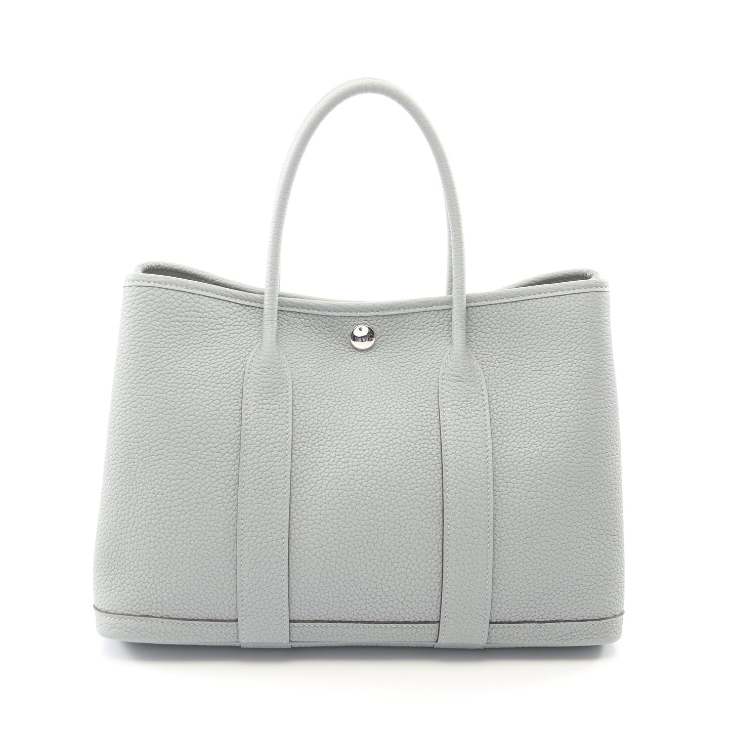 ガーデンパーティTPM グリパンタン ハンドバッグ トートバッグ ネゴンダ グレー シルバー金具 K刻印 エルメス バッグ HERMES