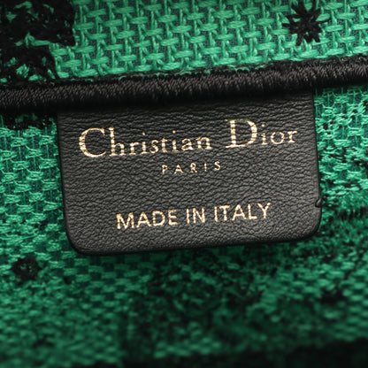 BOOK TOTE ブックトート ミディアム ハンドバッグ トートバッグ キャンバス グリーン ブラック クリスチャンディオール バッグ Christian Dior