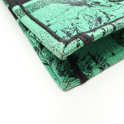 BOOK TOTE ブックトート ミディアム ハンドバッグ トートバッグ キャンバス グリーン ブラック クリスチャンディオール バッグ Christian Dior