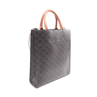 スモール バーティカル カバ トリオンフ 2WAY ハンドバッグ トートバッグ PVC レザー ブラック ブラウン セリーヌ バッグ CELINE