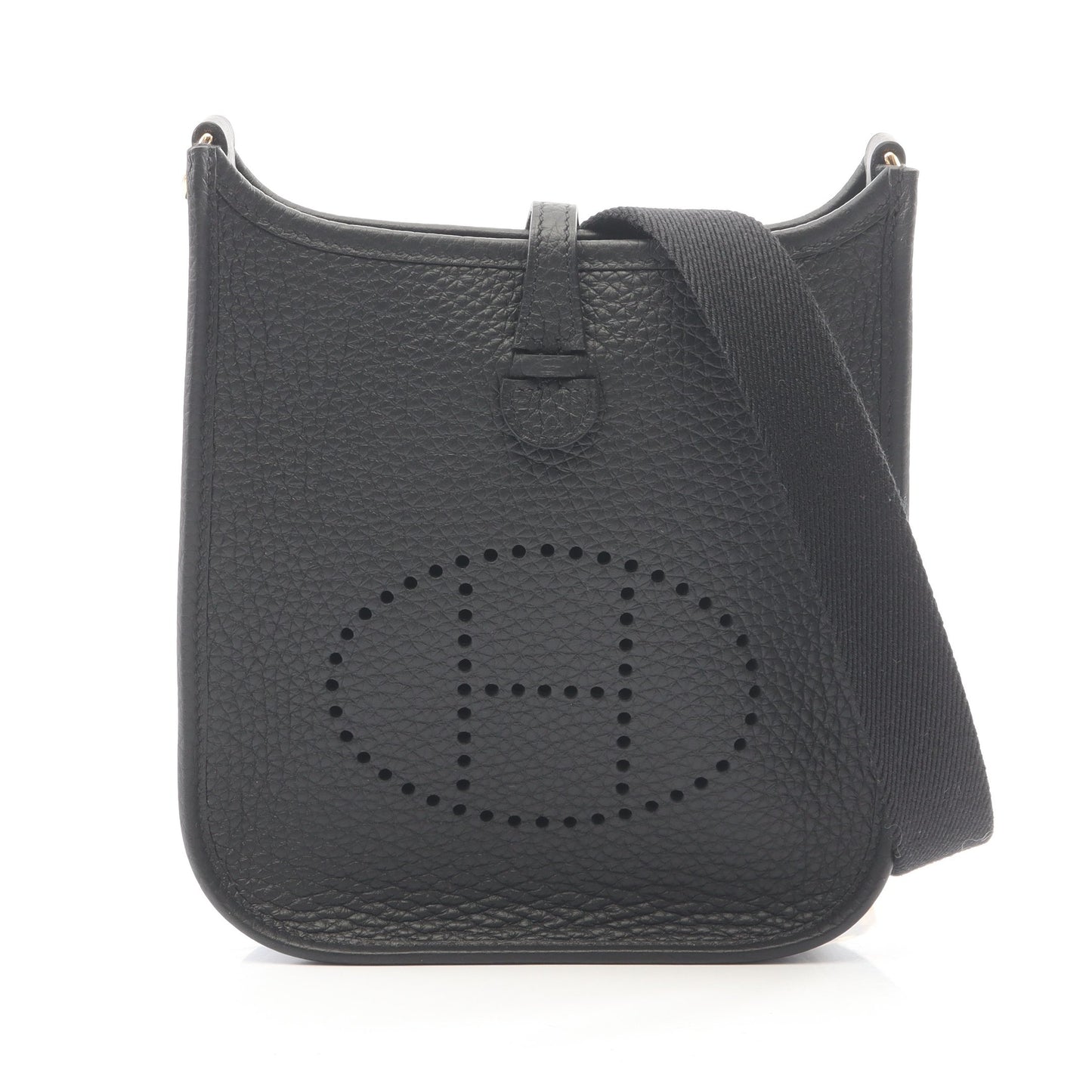 エヴリンTPM アマゾン ショルダーバッグ トリヨンクレマンス ブラック ゴールド金具 K刻印 エルメス バッグ HERMES